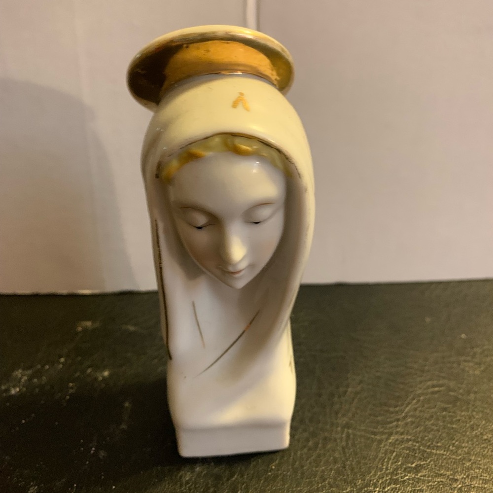 Vintage Mother Mary with Halo